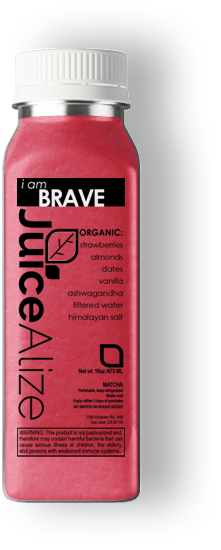I Am Brave 16 oz bottle