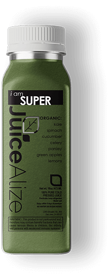 I Am Super Juice Bottle